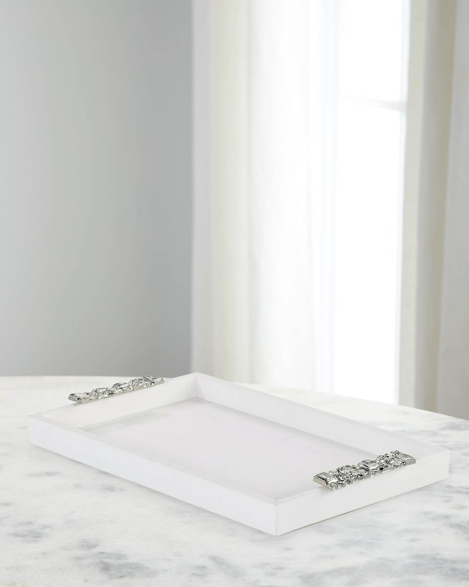 Muse Gemstone Handle Tray